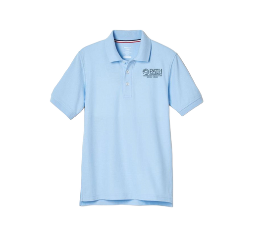 Short Sleeve Polo - Blue