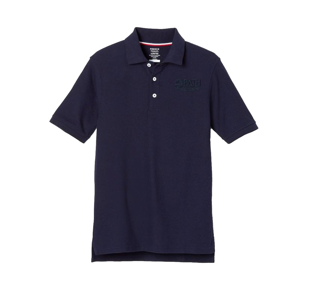 Polo de manga corta - Azul marino